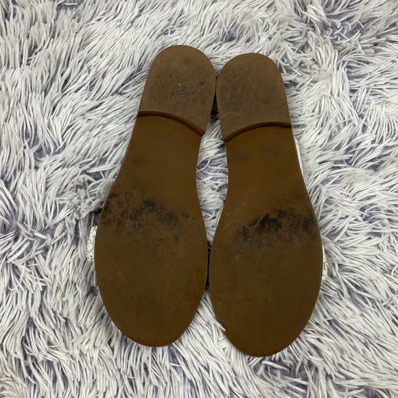 Jack Rogers White Lauren Slip On Sandals Size 9 - Picture 7 of 7